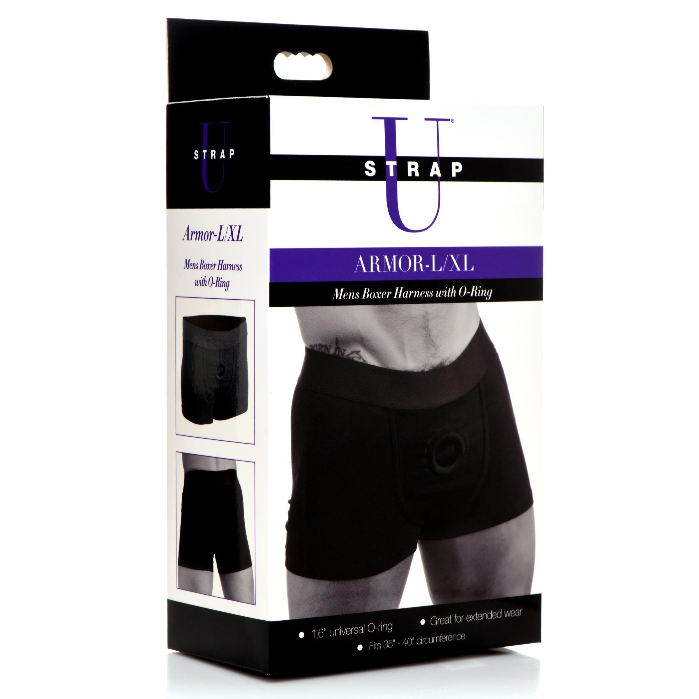 Armor Mens Boxer Harness with O-Ring