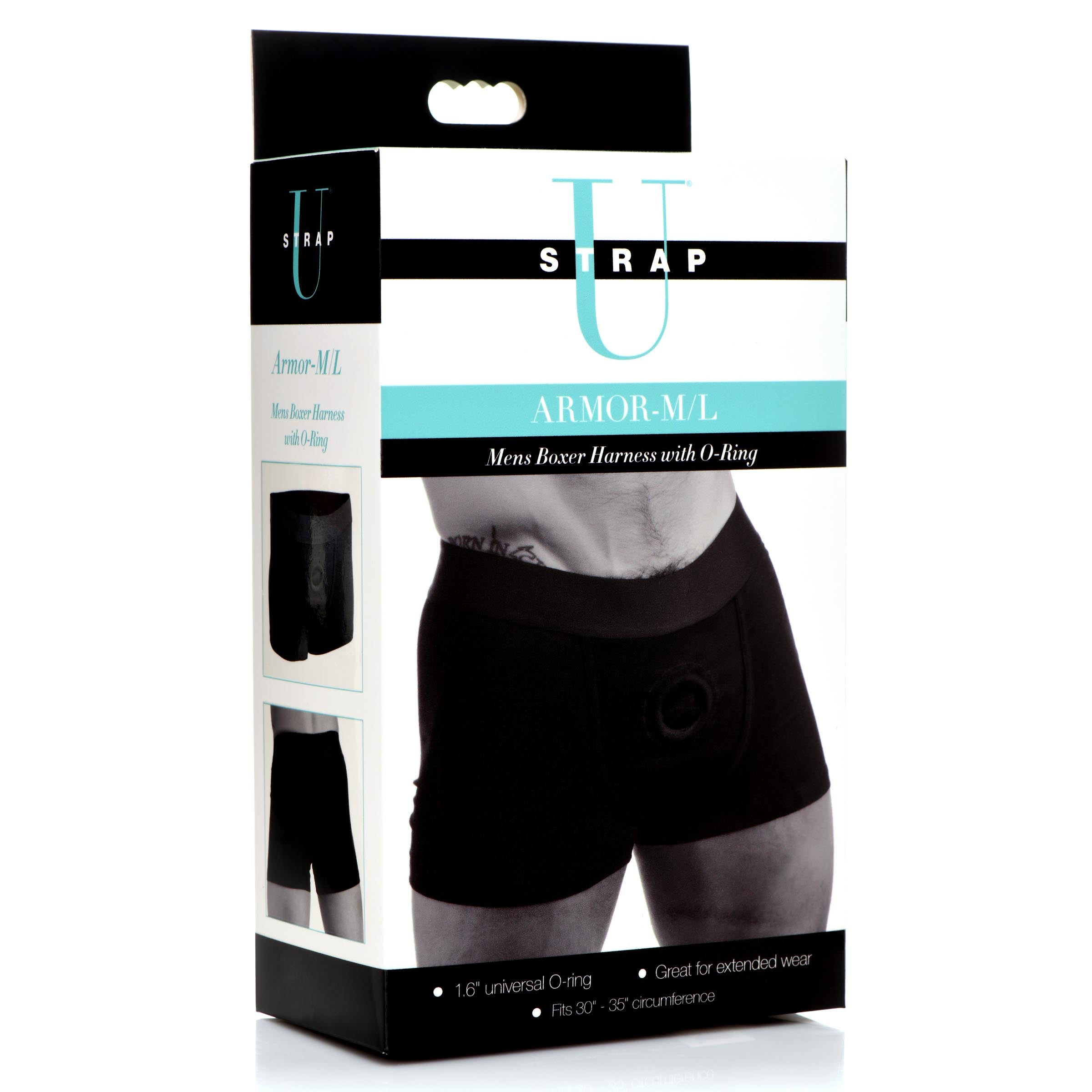 Armor Mens Boxer Harness with O-Ring