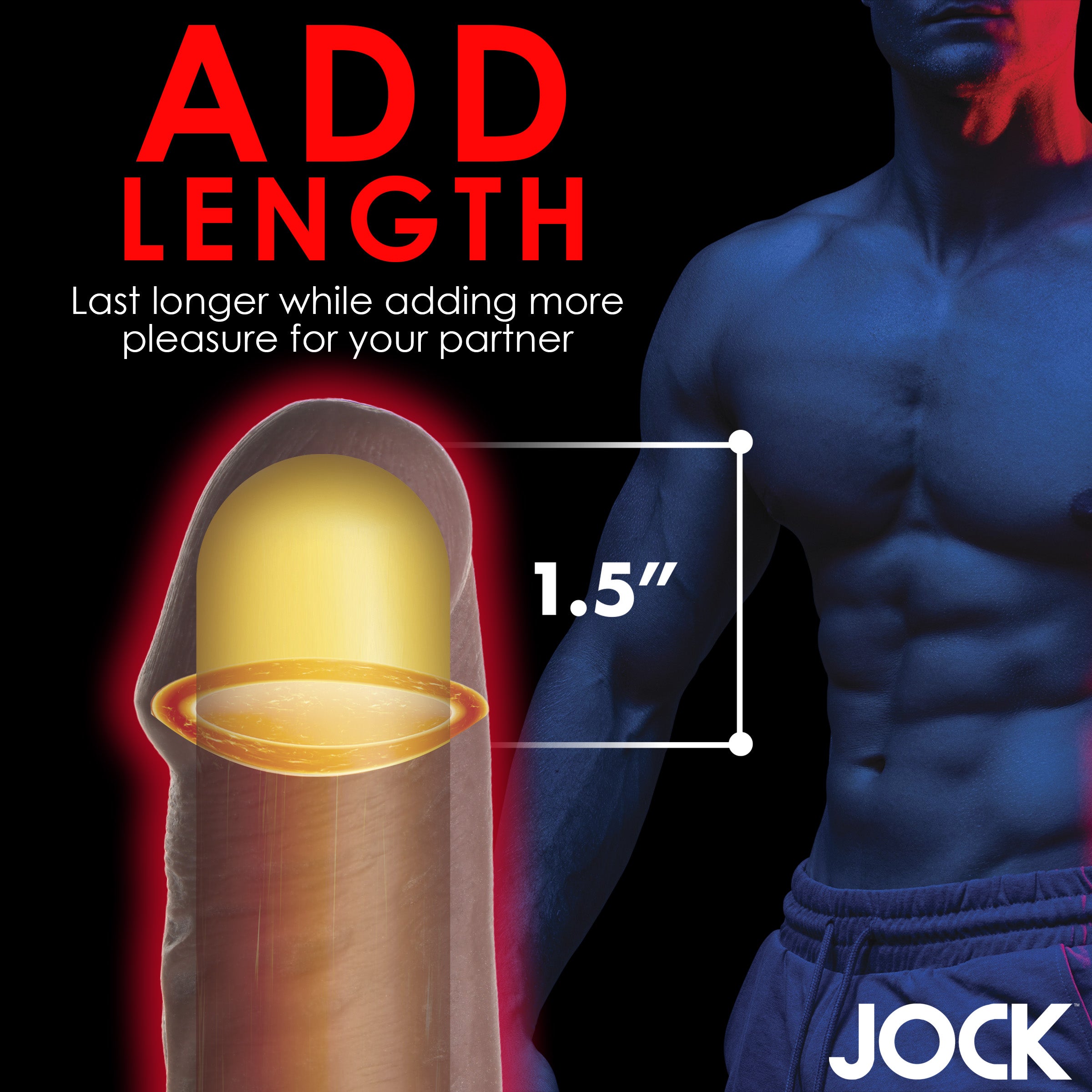 Extra Long 1.5 Inch Penis Extension