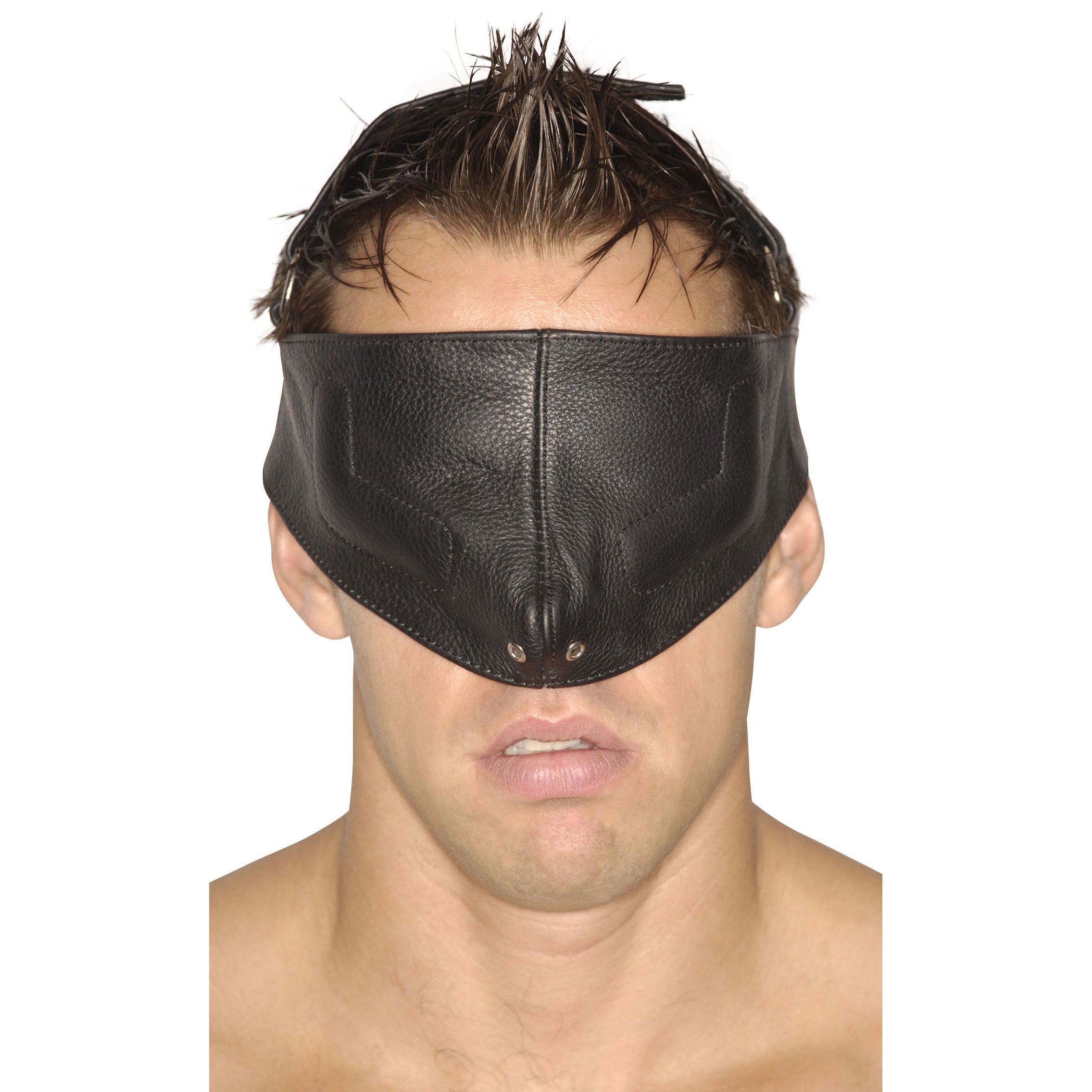 Strict Leather Upper Face Mask-SM