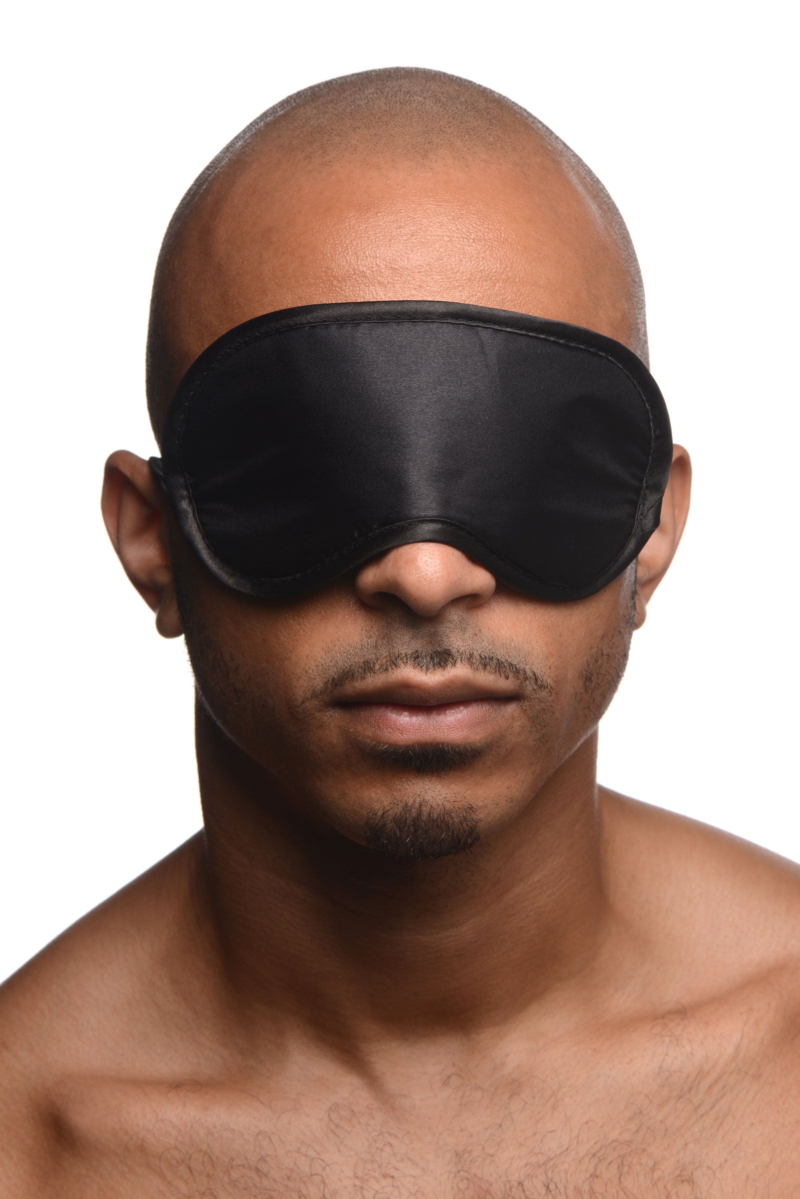 Le Boheme Satin Blindfold - Black