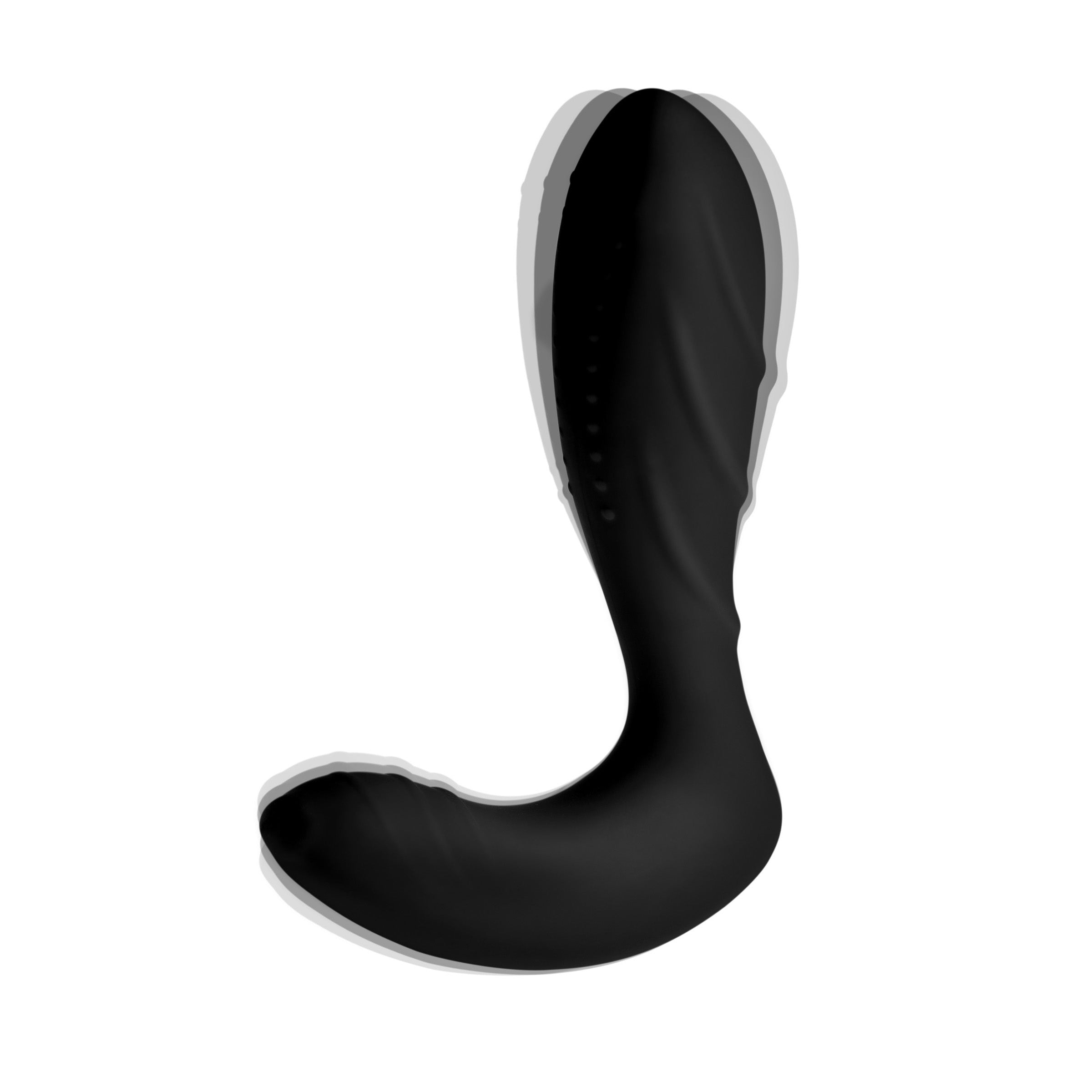 Textured Silicone Prostate Vibrator with Remote Control