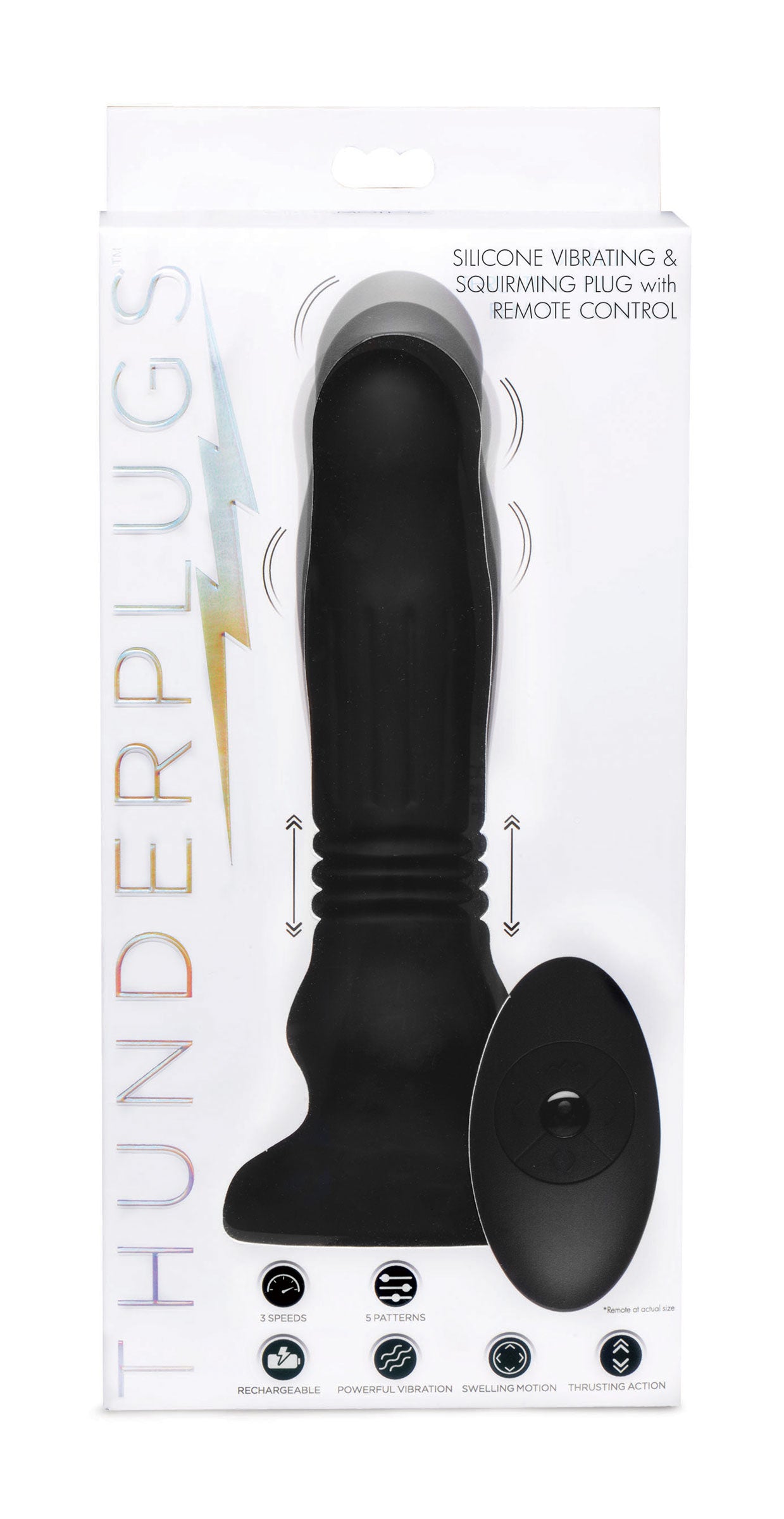 Silicone Swelling and Thrusting Plug with Remote Control