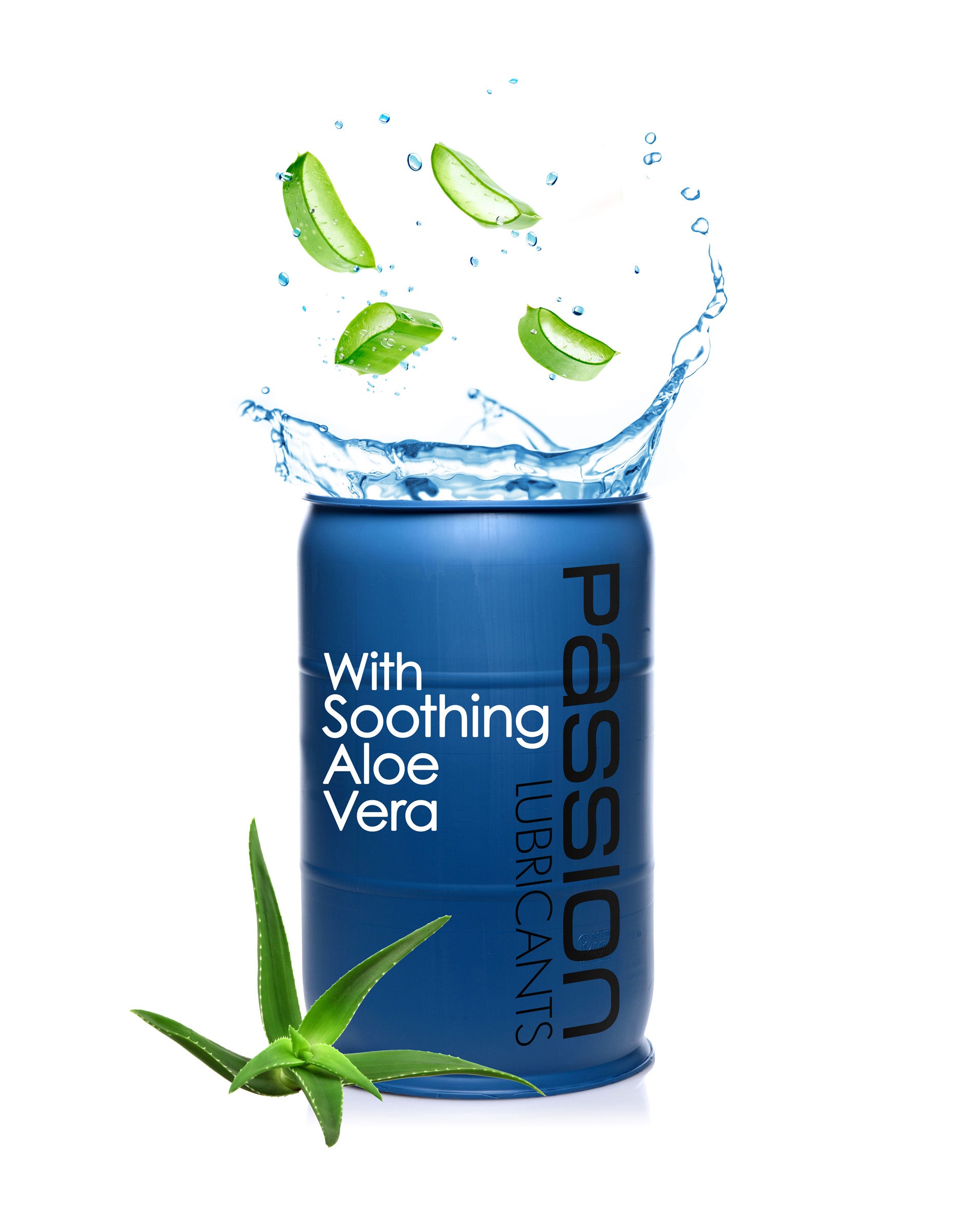 Natural Water-Based Lubricant with Aloe Vera - 55 Gallon Drum Natural Water-Based Lubricant with Aloe Vera - 55 Gallon Drum