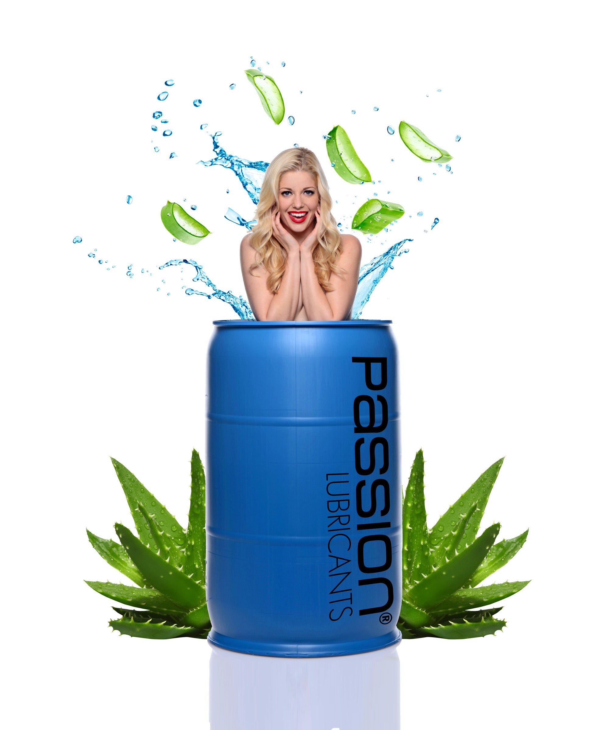 Natural Water-Based Lubricant with Aloe Vera - 55 Gallon Drum Natural Water-Based Lubricant with Aloe Vera - 55 Gallon Drum