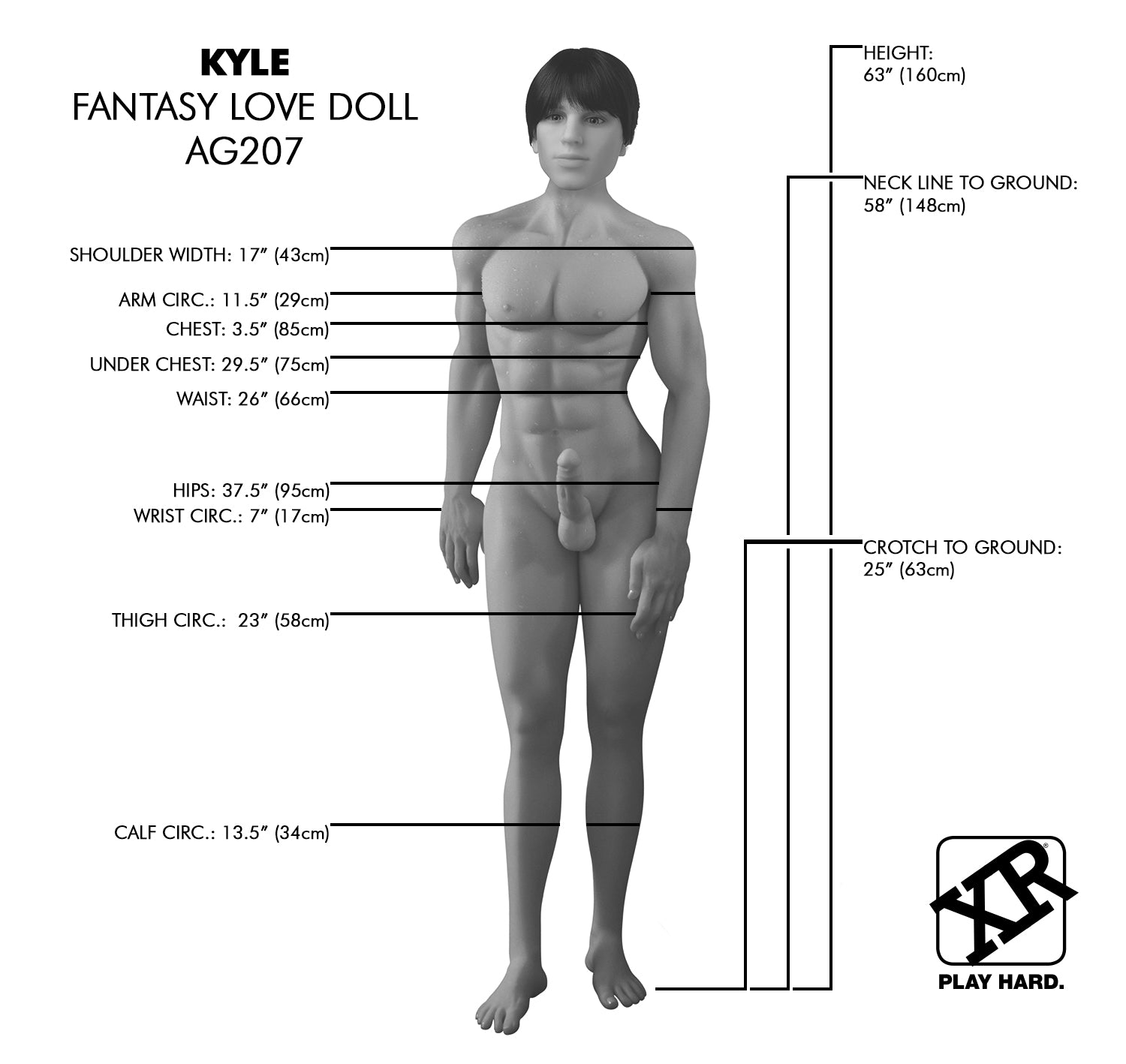 Kyle Fantasy Male Love Doll
