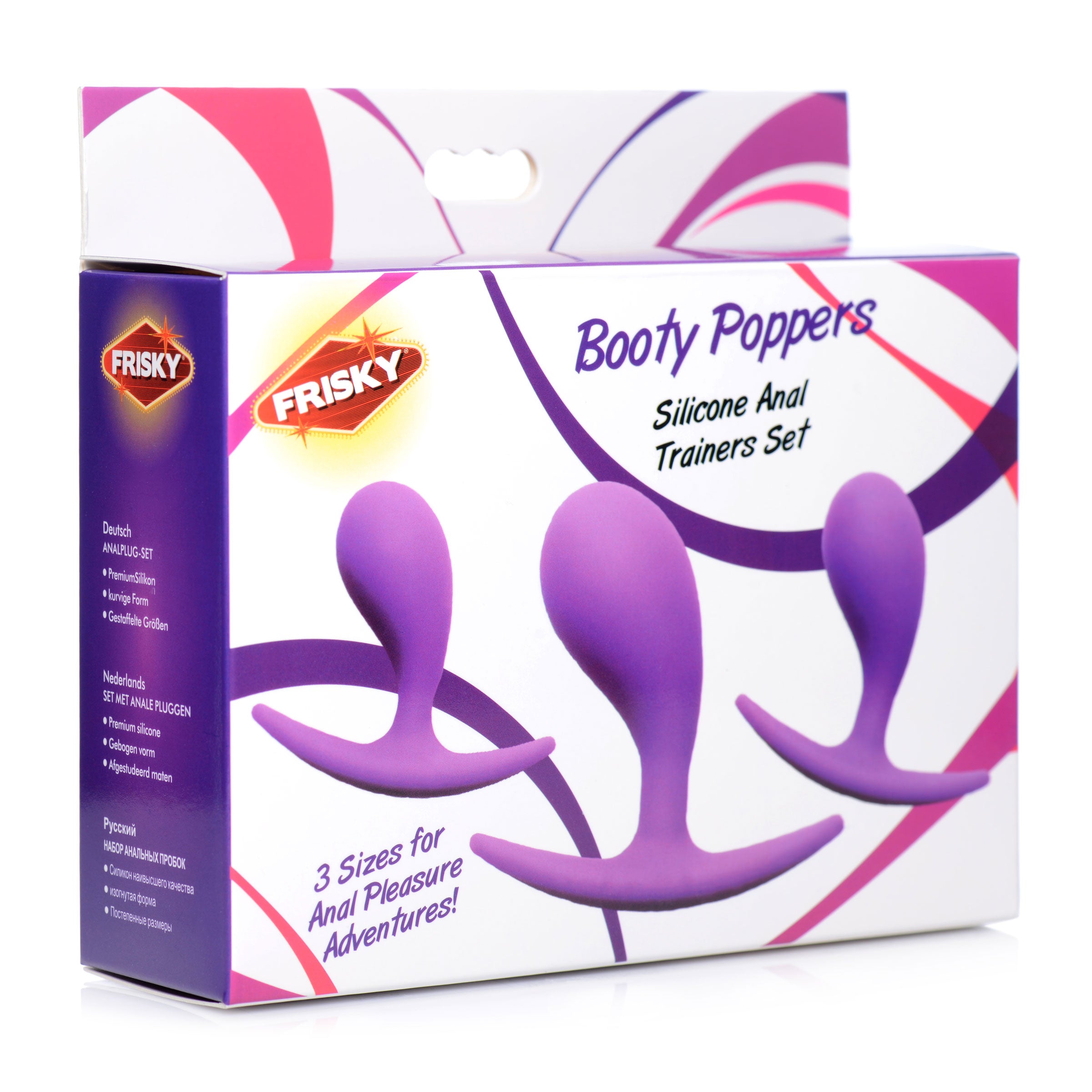 Booty Poppers Silicone Anal Trainer Set