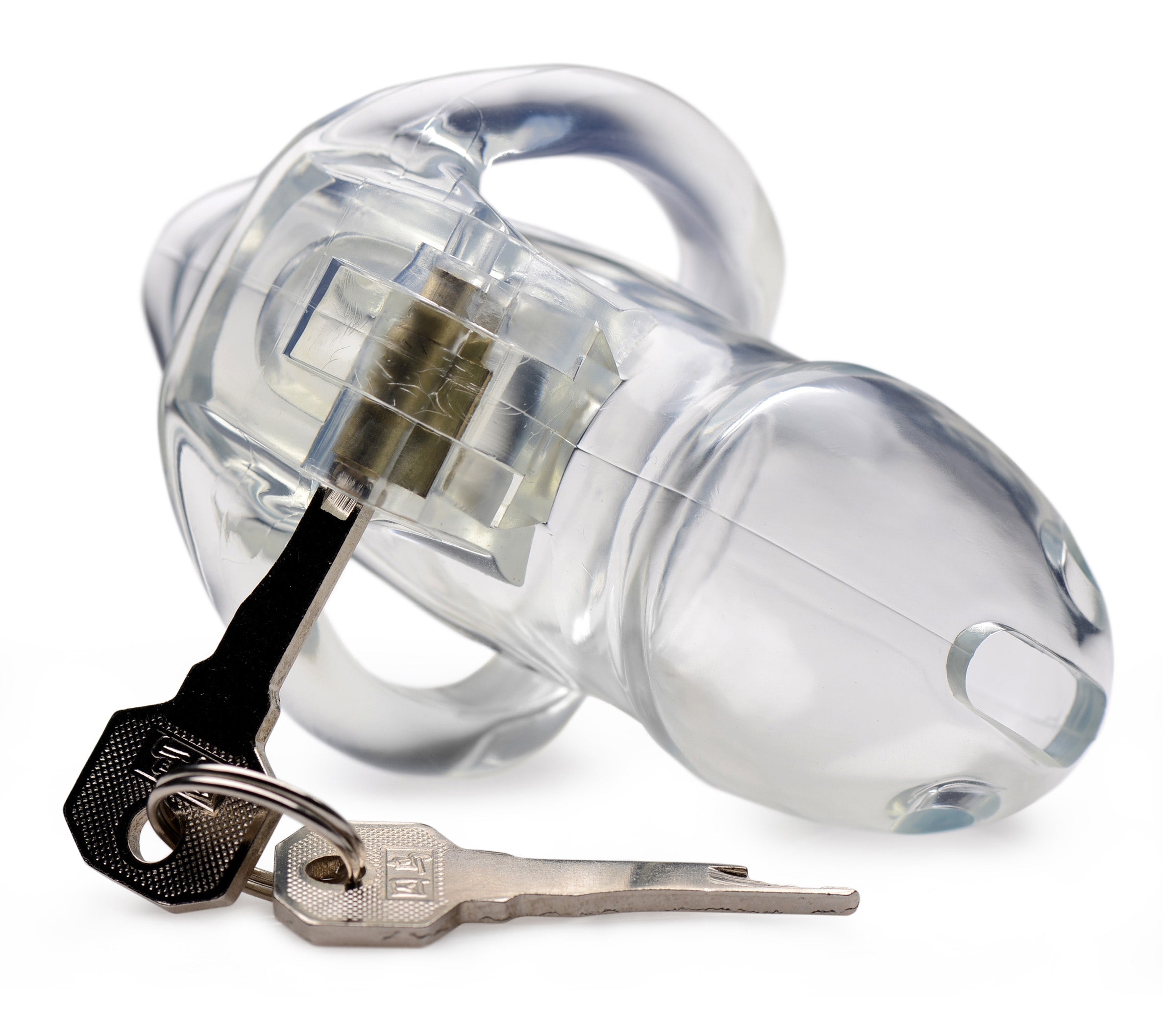Clear Captor Chastity Cage