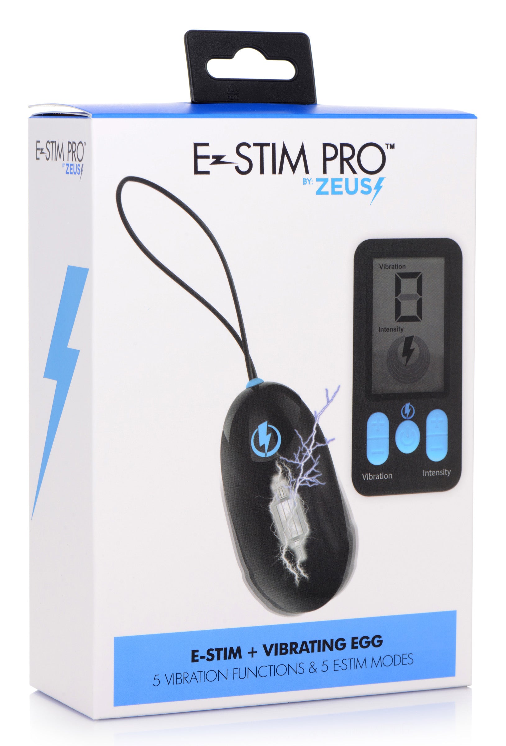 E-Stim Pro Silicone Vibrating Egg with Remote Control