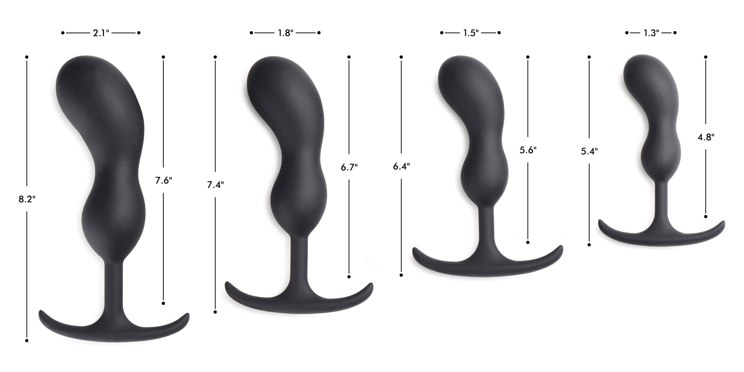 Premium Silicone Weighted Prostate Plug