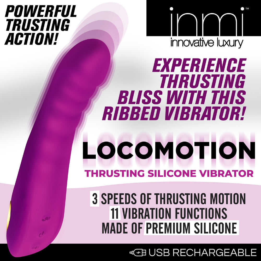Locomotion Thrusting Silicone Vibrator