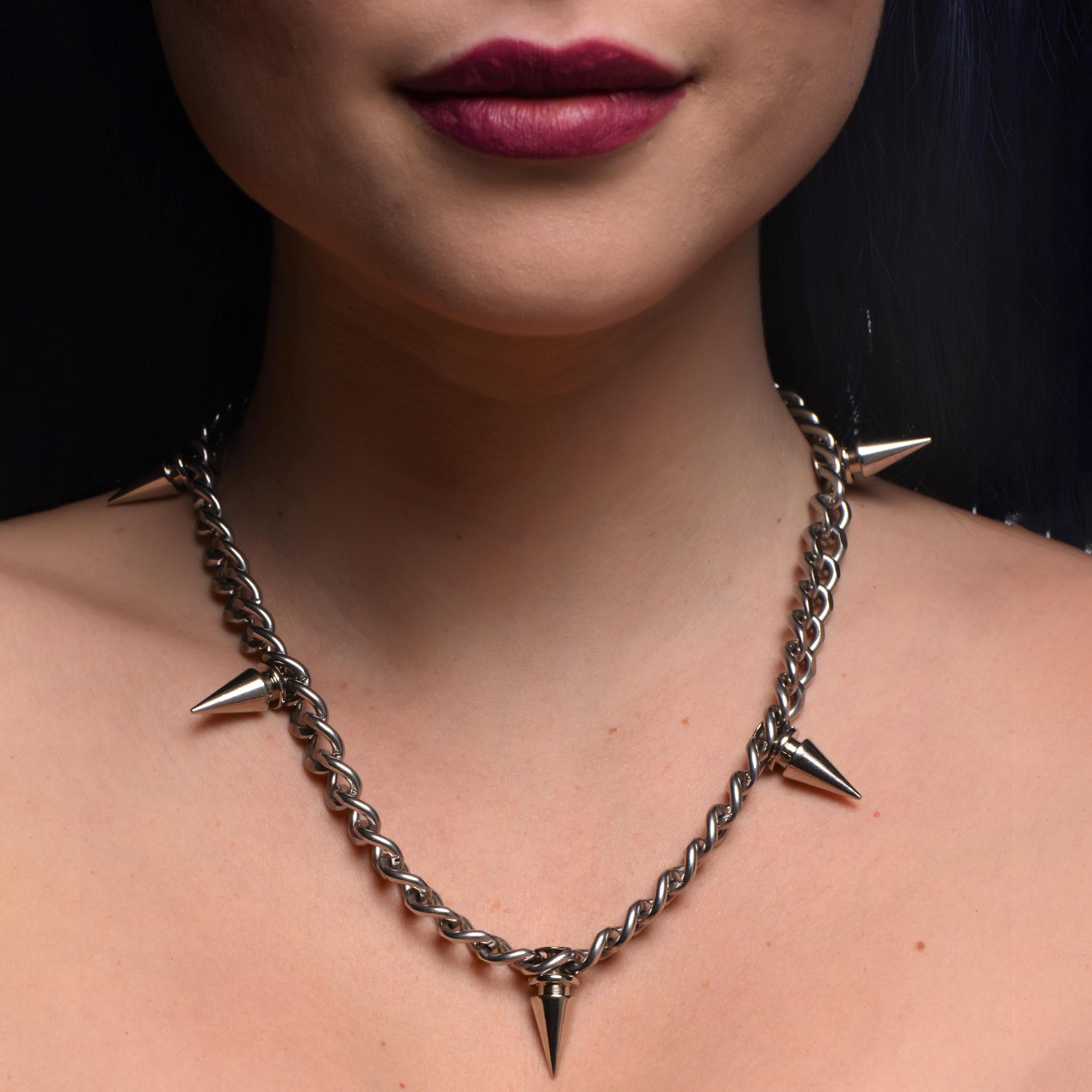 Spiked Punk Necklace