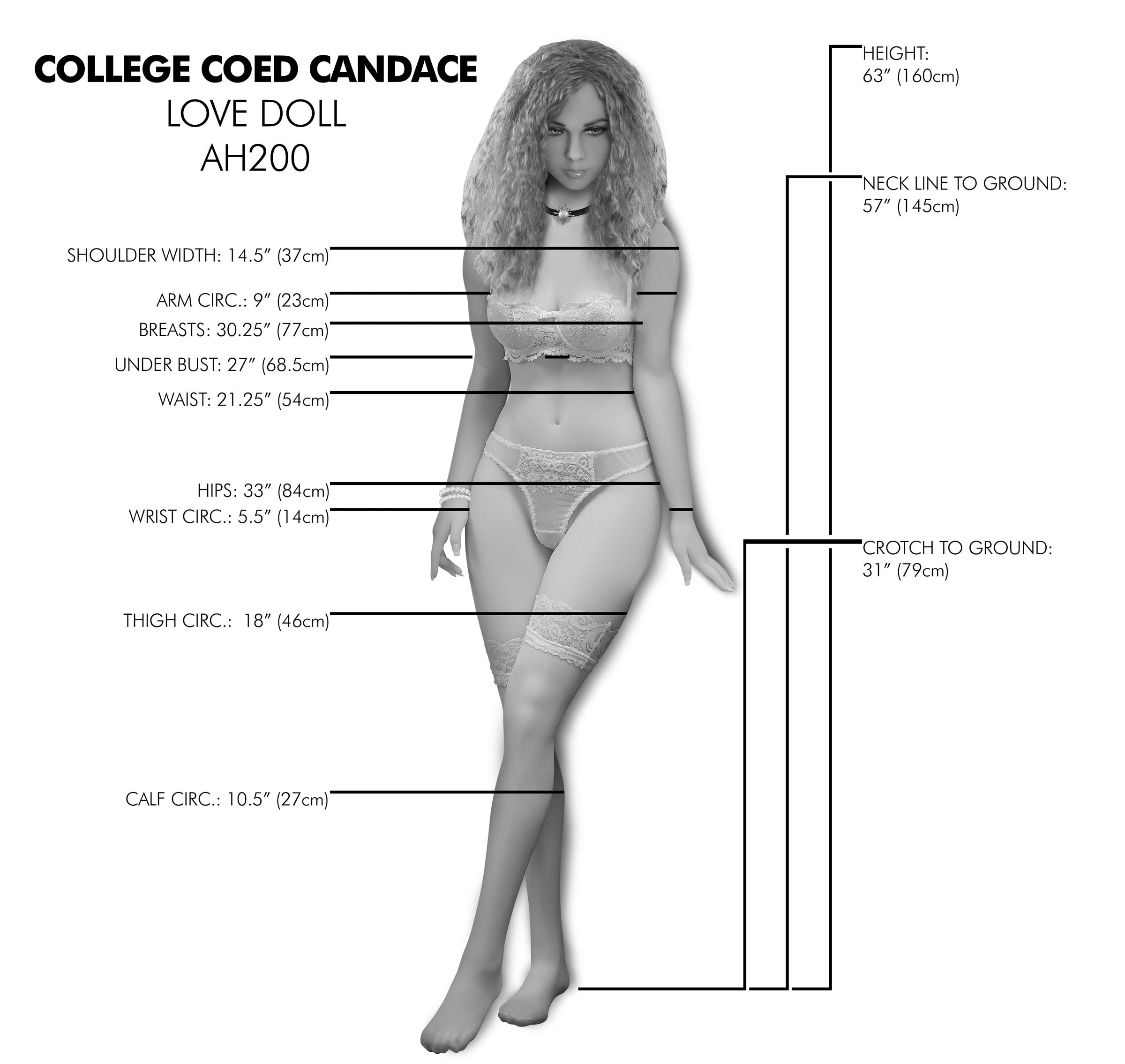 College Coed Candace Love Doll