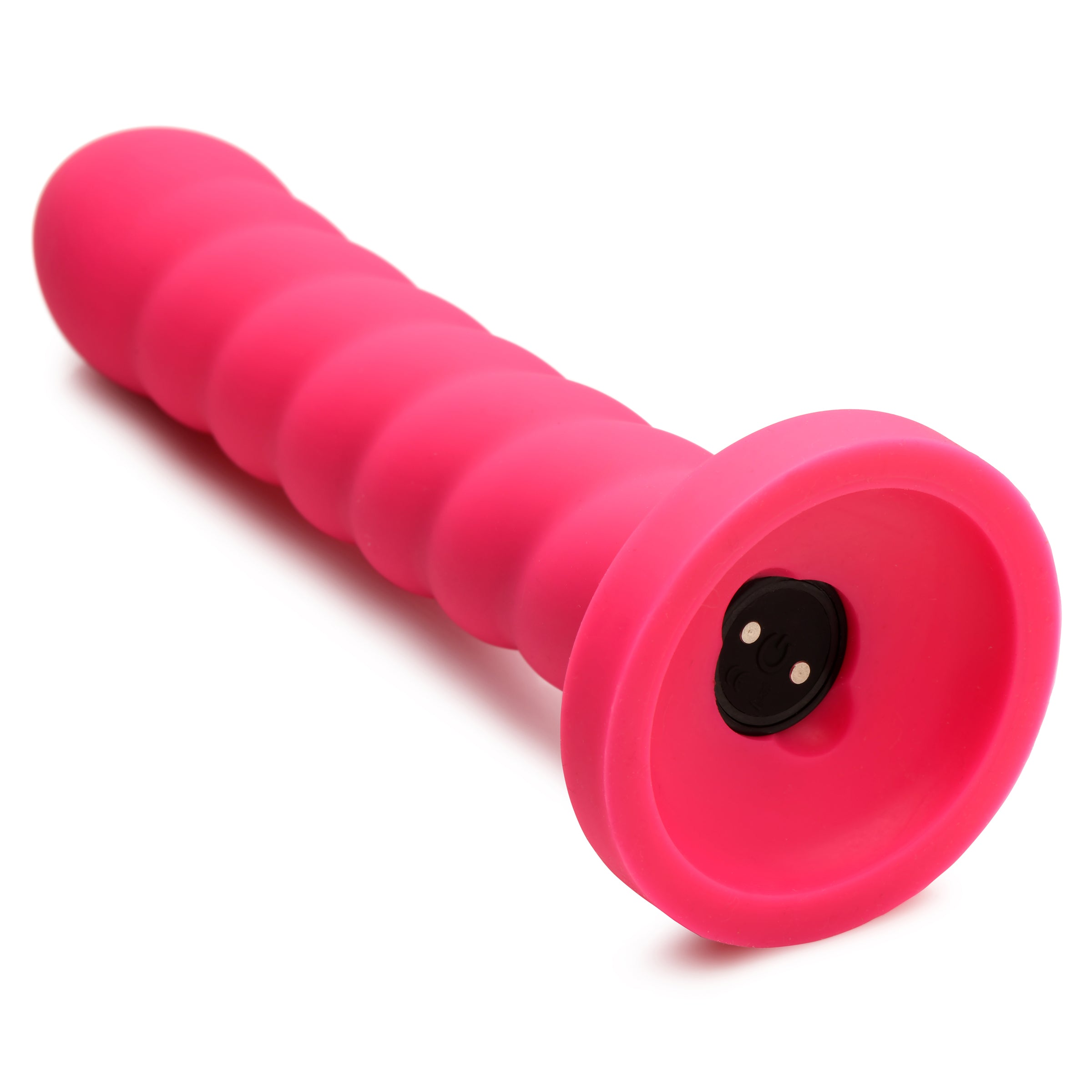 21X Soft Swirl Silicone Rechargeable Vibrator with Control