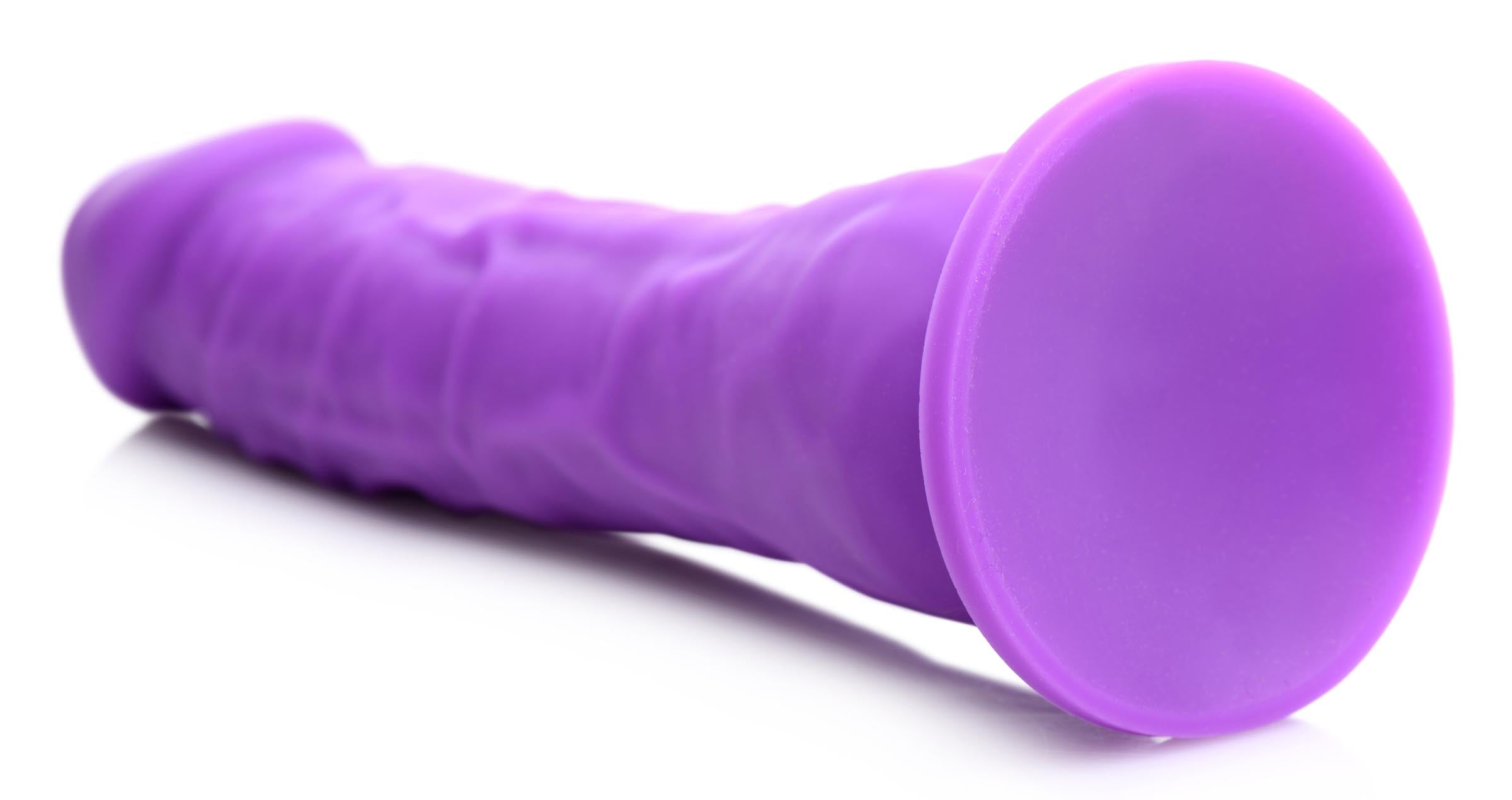 Thrusting and Vibrating 8 Inch Dildo