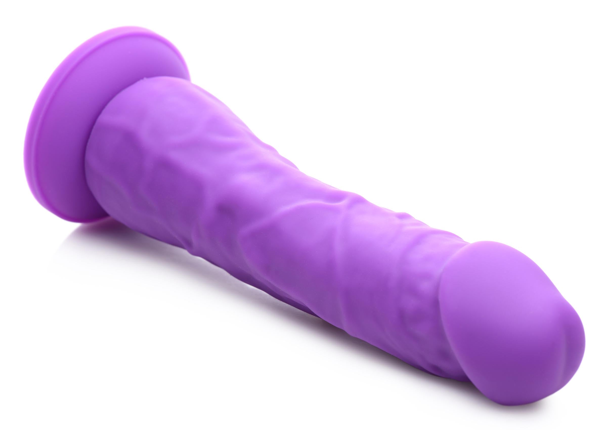 Thrusting and Vibrating 8 Inch Dildo