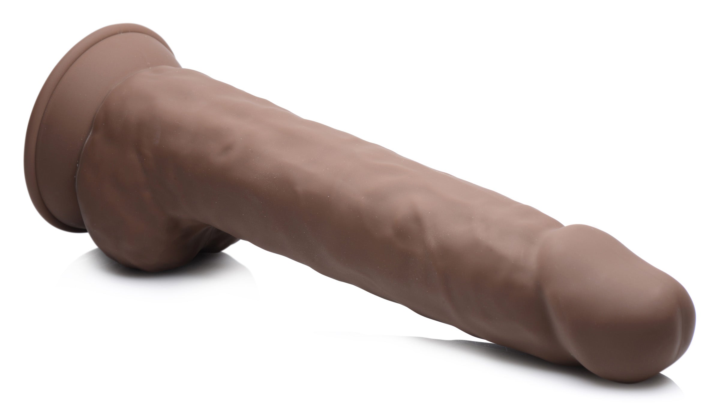 Thrusting and Vibrating 8 Inch Dildo