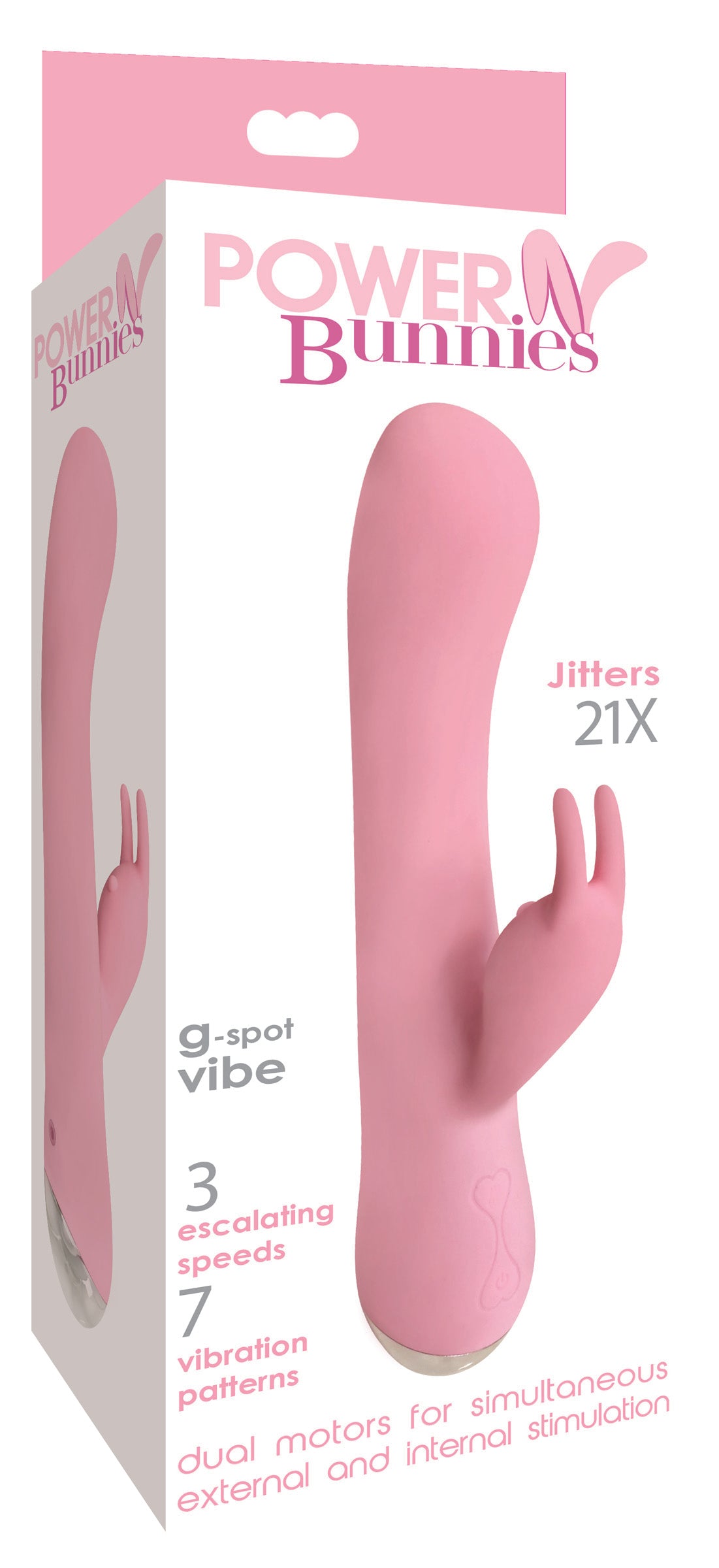 Jitters 21X Silicone Rabbit Vibrator