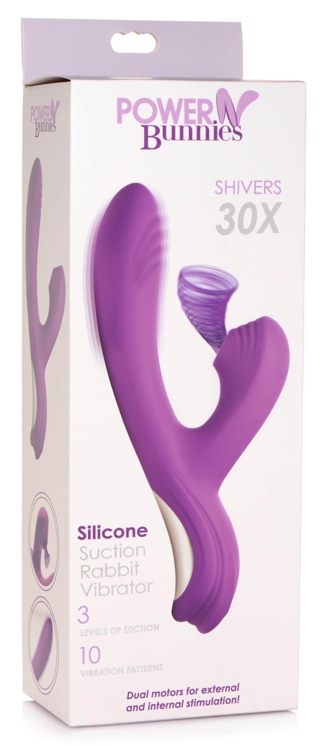 Shivers 30X Silicone Suction Rabbit Vibrator